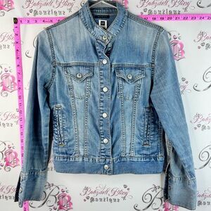 GAP stretch jacket Jean blue jean Women's Light Wash Denim Jacket